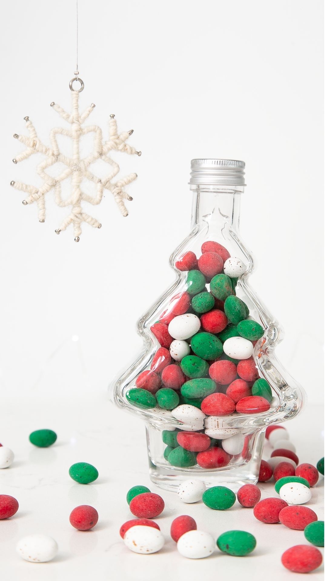 Xmas Speckled Eggs Tree Jar Navinos